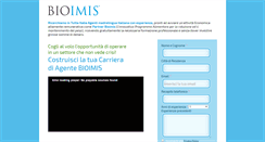 Desktop Screenshot of agenti.bioimis.it